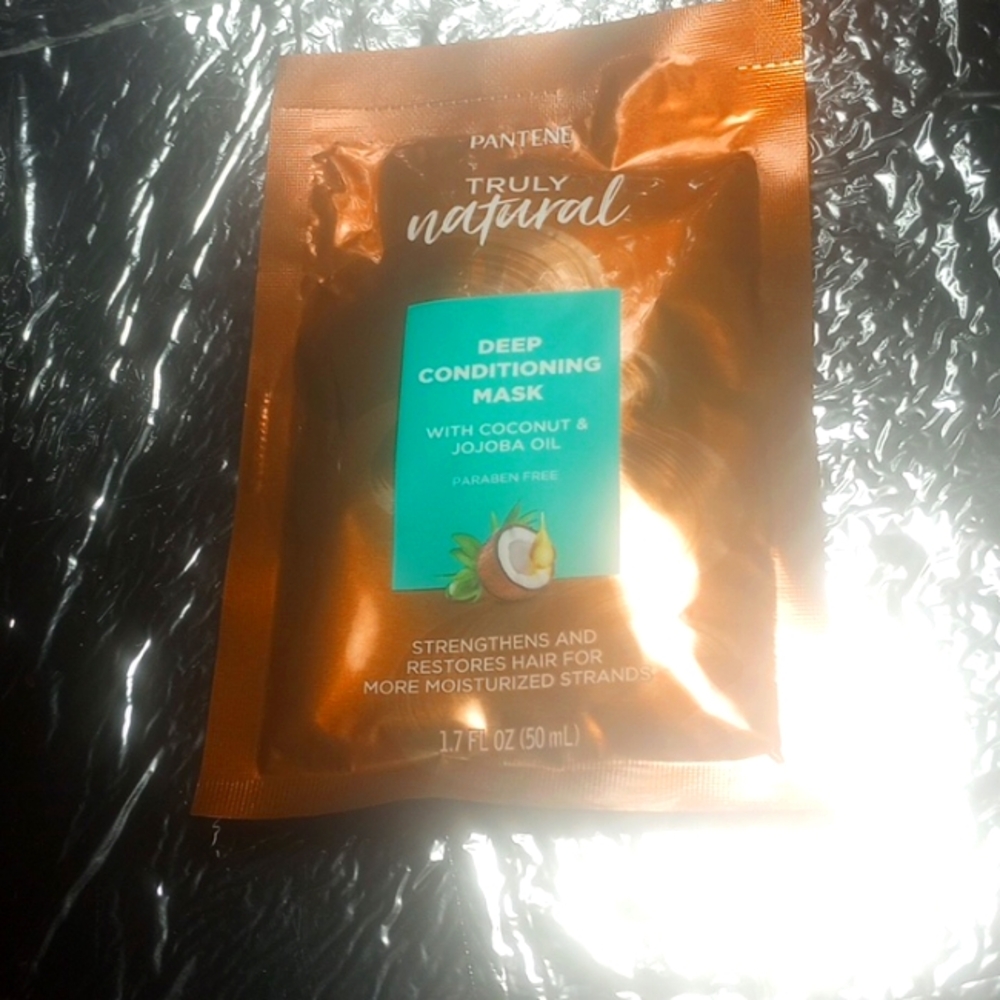 Pantene truly natural hair mask